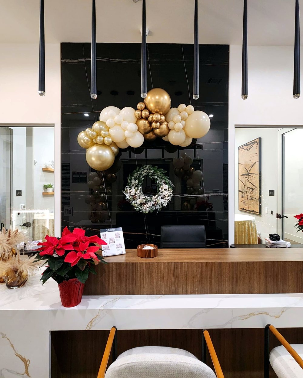 Corporate grand opening décor